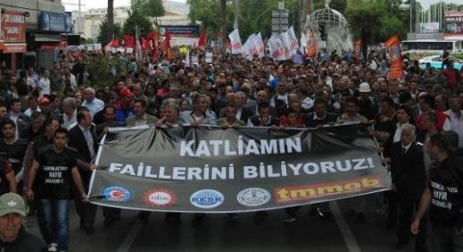 Soma Izmir Protestosu